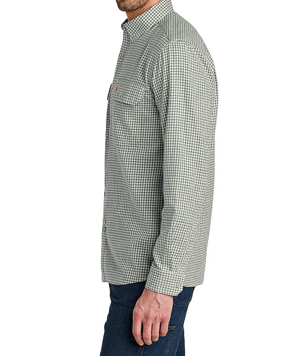 Carhartt Rugged Flex Plaid Long Sleeve Work Shirt