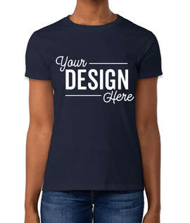 Gildan Ultra Cotton Women's T-shirt - Color: Navy