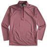 Devon & Jones Heather Quarter Zip Performance Pullover