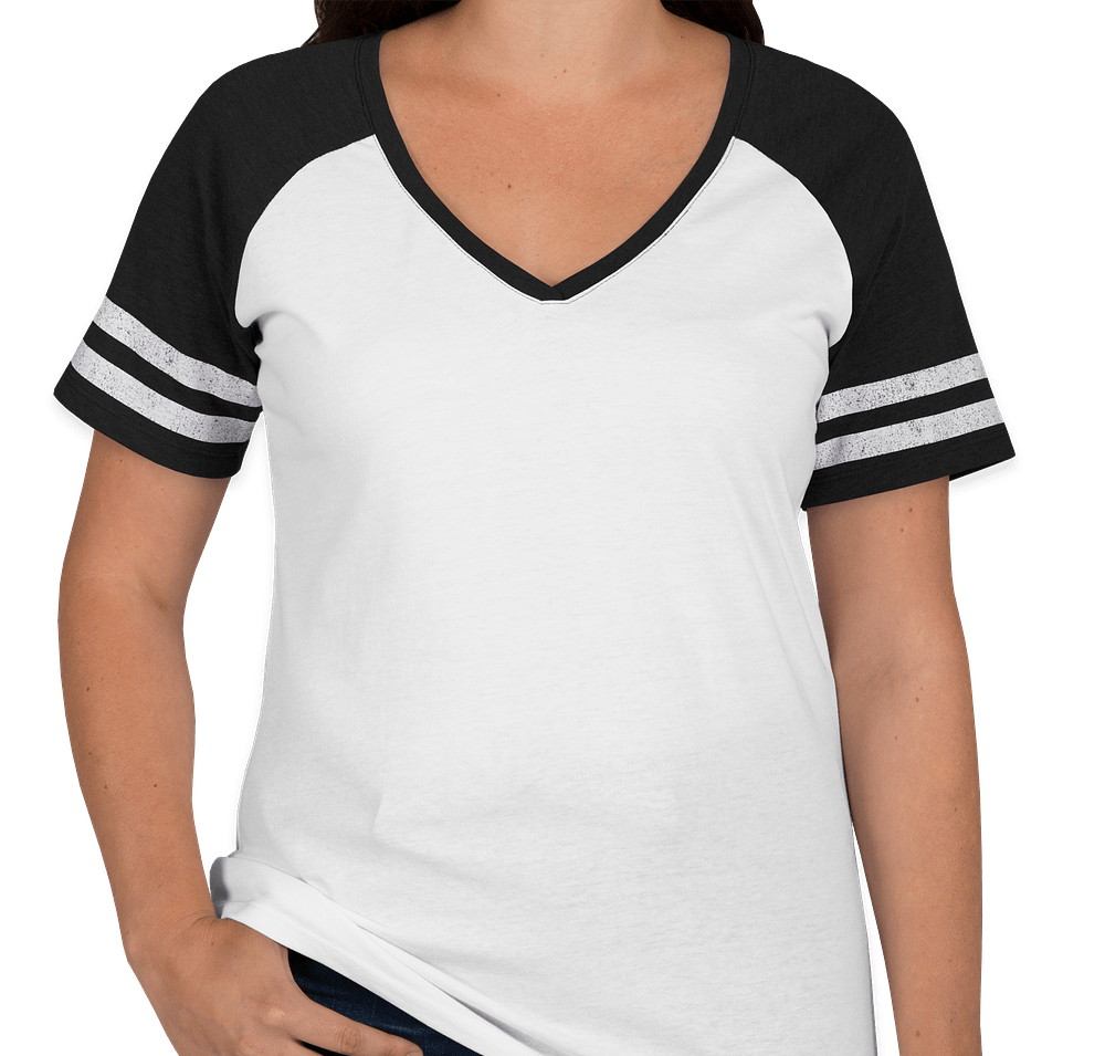 District Women's Game Time V-Neck T-shirt-default