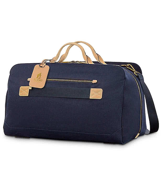 Debossed Hartmann Reserve Weekender Duffel Bag