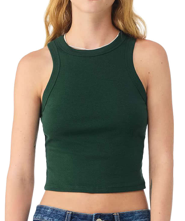 Bella + Canvas Women's Micro Rib Racer Tank