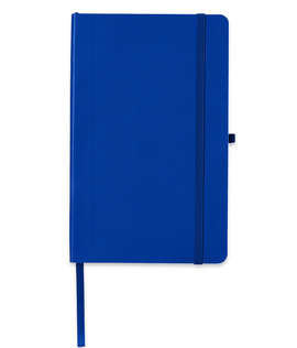 Debossed Core365 Soft Cover Bound Notebook - Color: True Royal