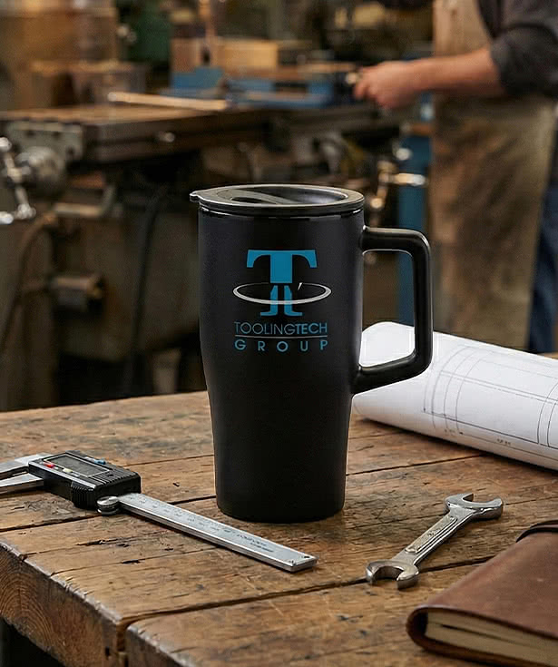 17 oz. Rover Ceramic Travel Mug