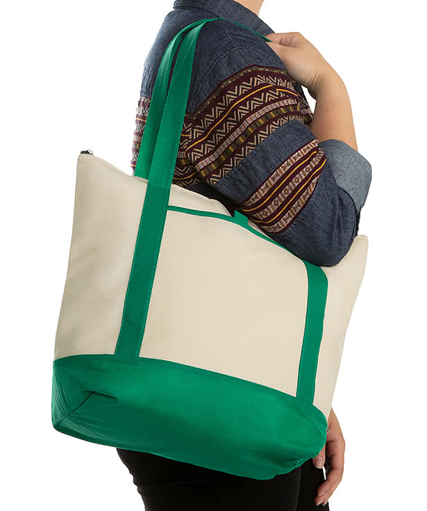 Lighthouse 24 Can Non-Woven Cooler Tote Bag
