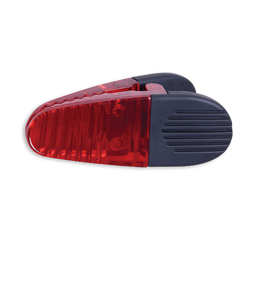 Jumbo Magnetic Memo Clip with Rubber Grip in Translucent Red