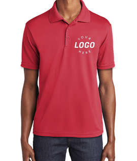 Sport-Tek RacerMesh Performance Polo - Color: True Red