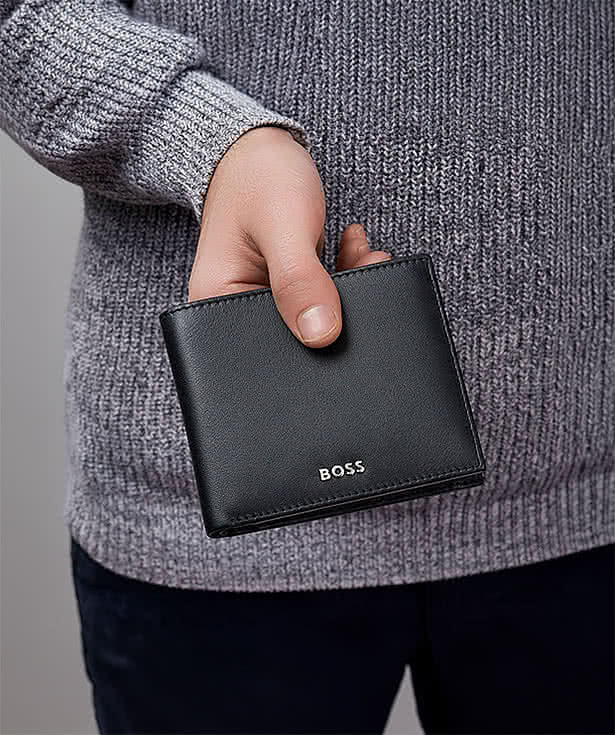 Hugo Boss Classic Smooth Wallet with Coin Pocket