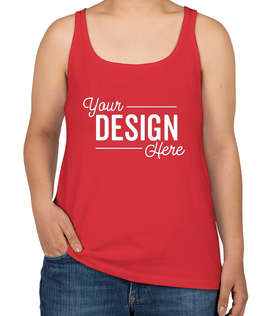 Bella + Canvas Women's Jersey Tank - Color: Red