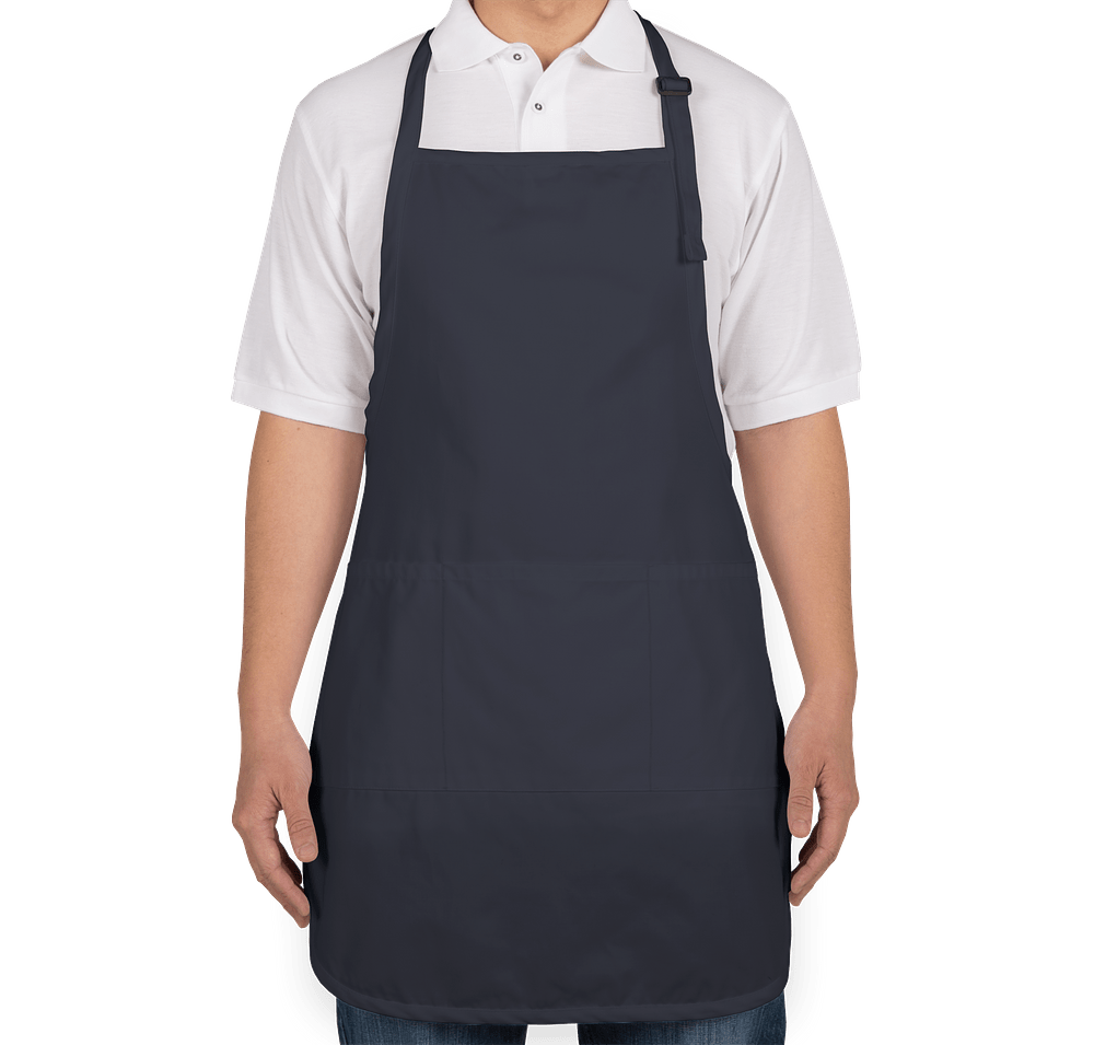 Port Authority Stain Release Full Length Apron - Embroidered-default