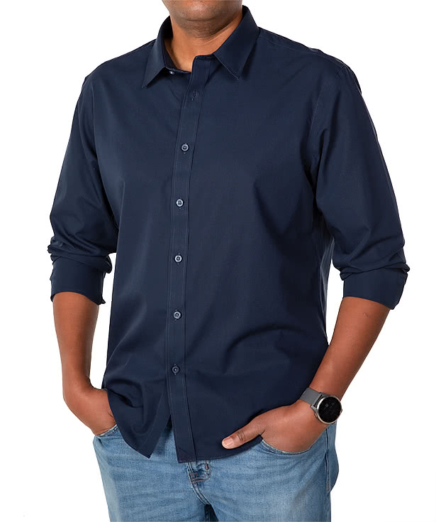 Custom UNTUCKit Castello Wrinkle-Free Long Sleeve Shirt - Design