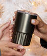 Full Color 16 oz. Elite Geometry Stainless Steel Insulated Tumbler