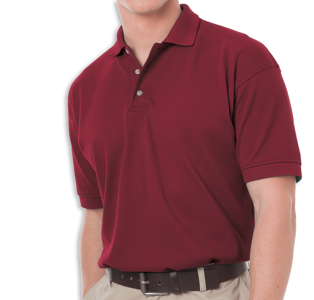 Blue Generation Cotton Pique Polo - Printed-default