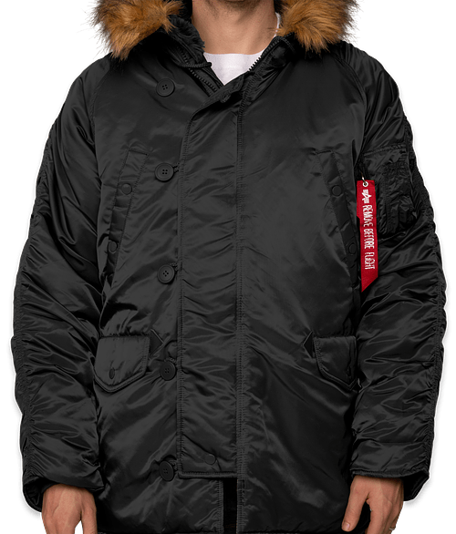 alpha industries down parka
