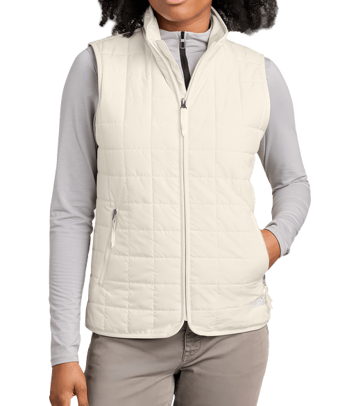 The North Face Women’s Iron Drift Recycled Quilted Vest in White Dune