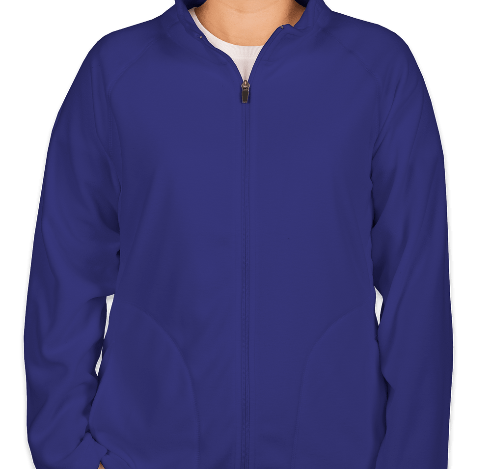 Team 365 Women's Full Zip Microfleece Jacket - Printed-default
