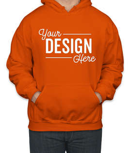 Canada - Gildan Midweight 50/50 Pullover Hoodie - Color: Orange