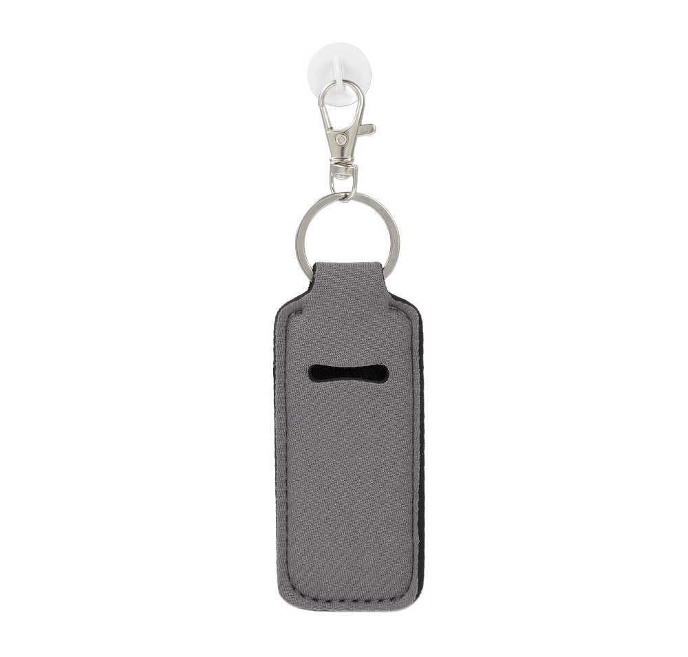Water Bottle Charm with Neoprene Chapstick Holder-default