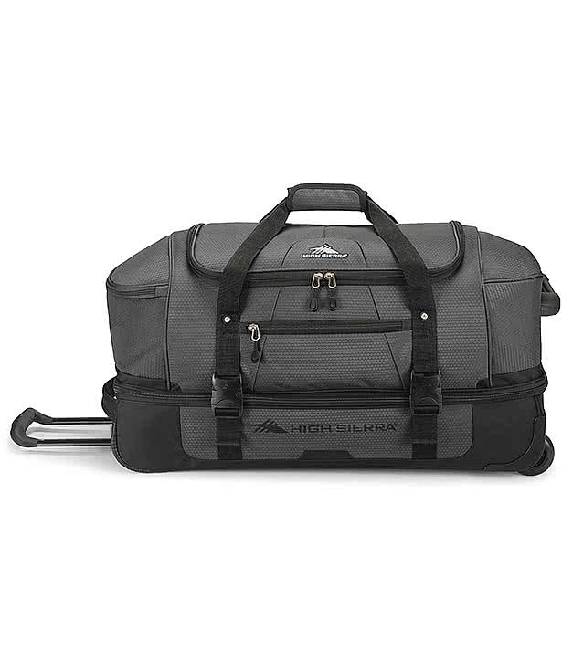 High Sierra Fairlead 28" Drop Bottom Wheeled Duffel Bag