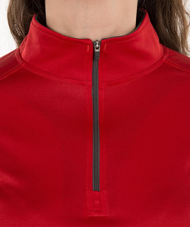 Badger Women's Contrast Quarter Zip Performance Shirt
