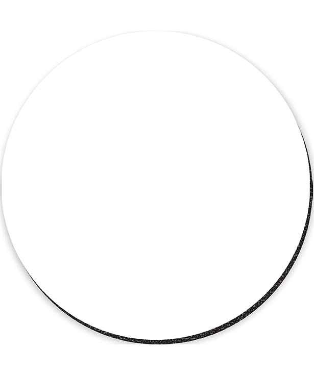 Full Color 1/4" Round Fabric Mouse Pad