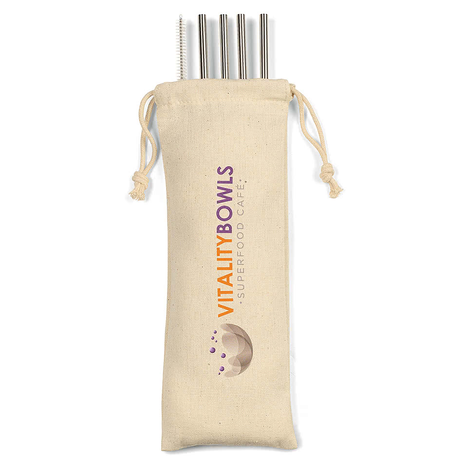 Reed Stainless Steel Straw Set