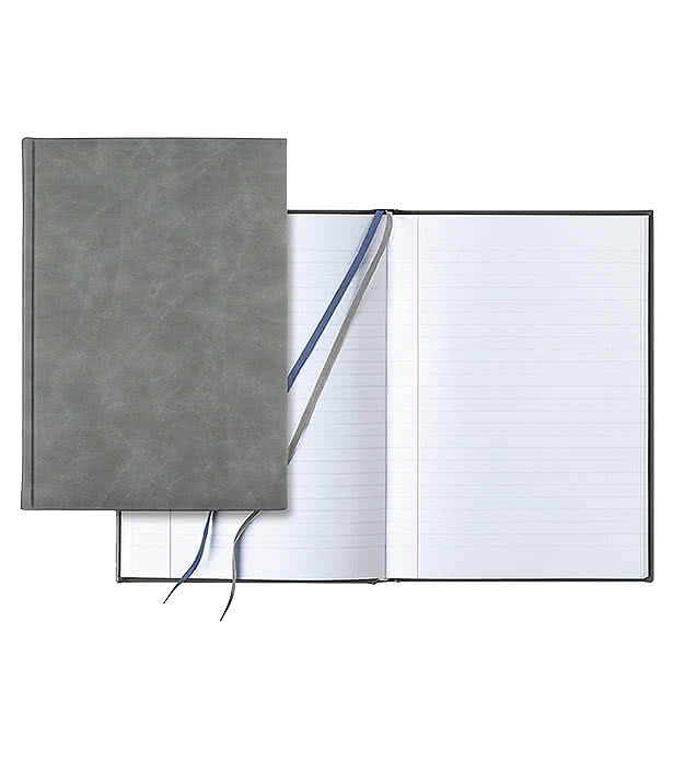 Castelli Debossed Chia Slim Grande Lined Hard Cover Notebook
