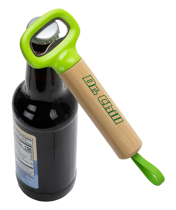 Pop Top Bamboo Bottle Opener