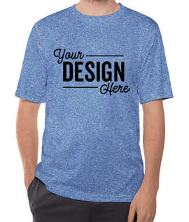 Reebok Heather Performance Shirt - Color: Royal Heather