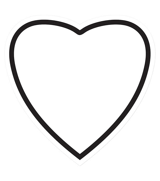 Large Heart Magnet