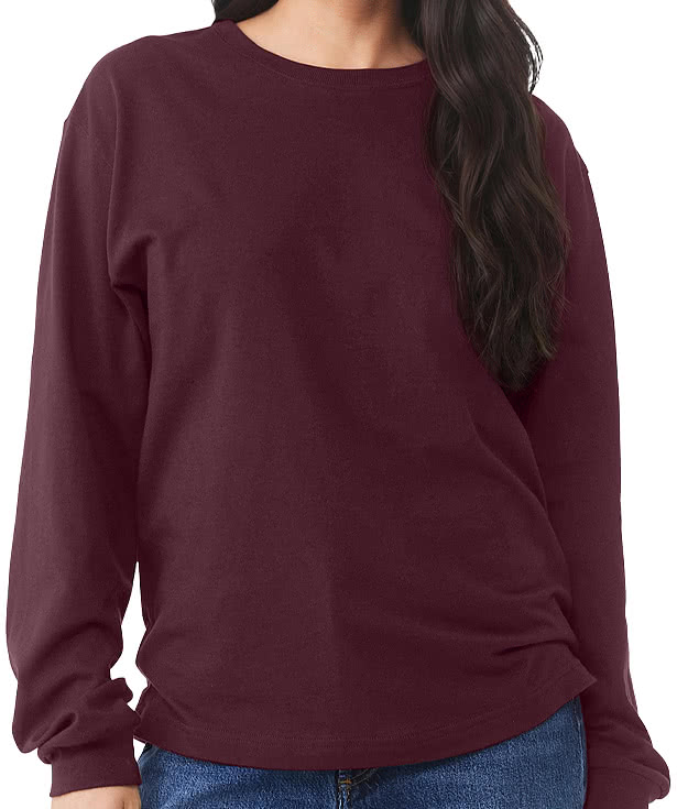 Bella + Canvas Heavyweight Boxy Long Sleeve T-shirt