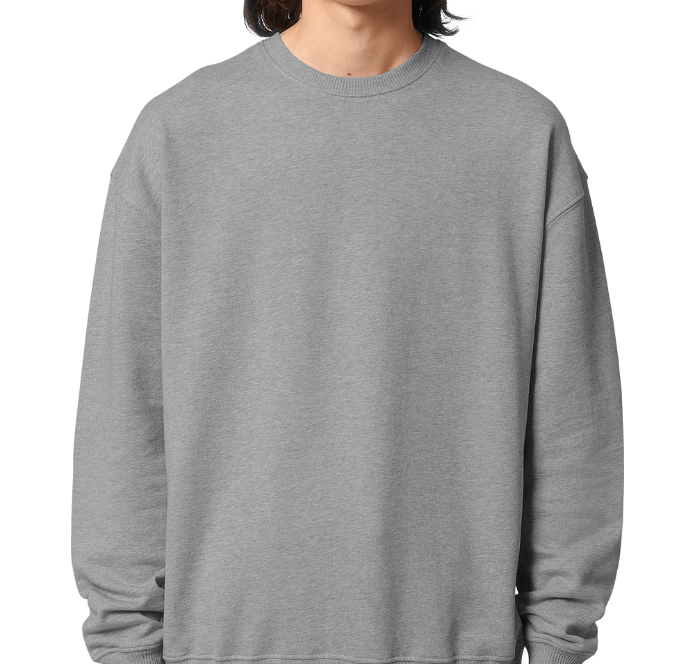 Stanley/Stella Ledger Dry Organic French Terry Crewneck Sweatshirt-default