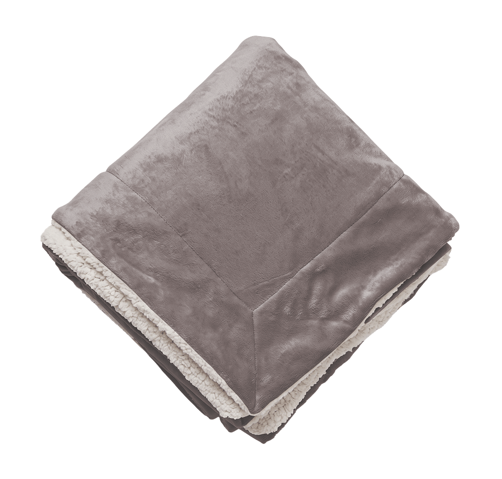 Oversized Micro Mink Sherpa Blanket-default