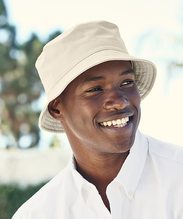 Port Authority Short Brim Twill Bucket Hat - Printed