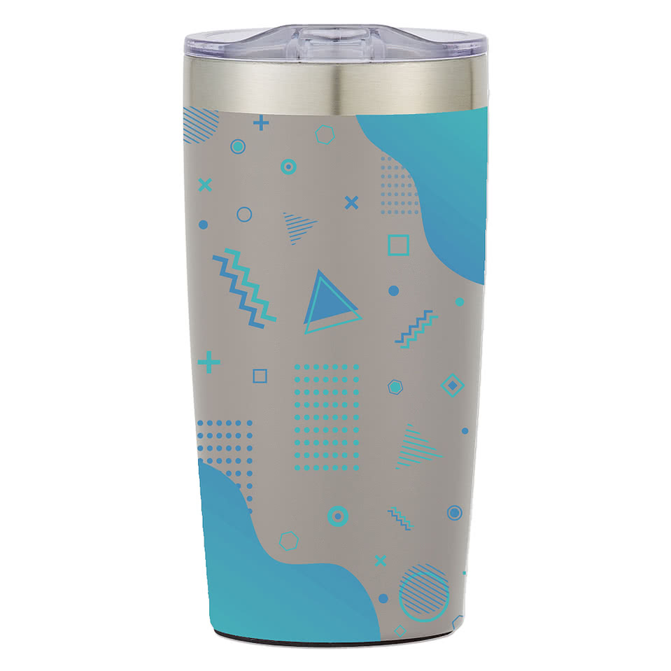 Full Color 20 oz. Two-Tone Himalayan Stainless Steel Insulated Tumbler
