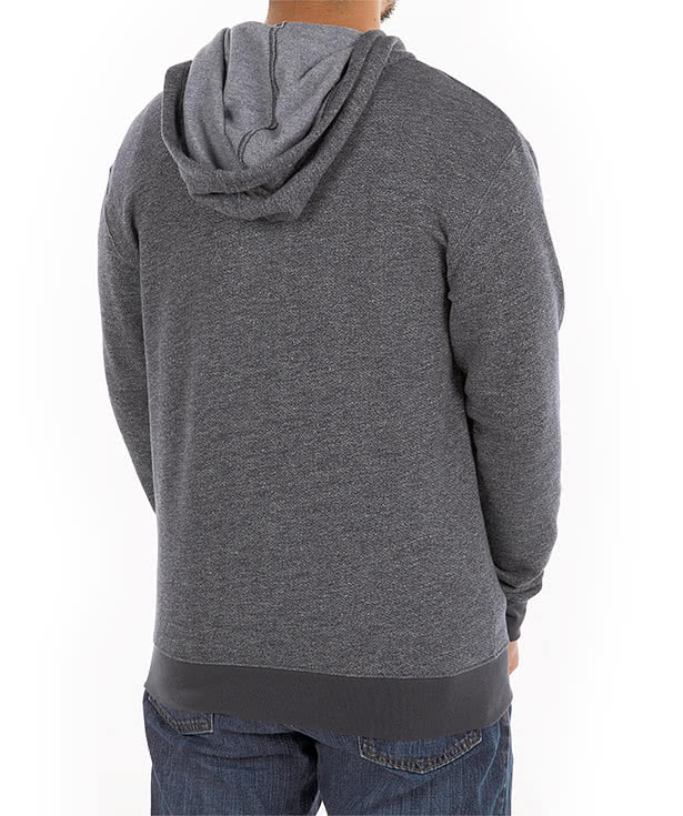 Next Level Melange Zip Hoodie