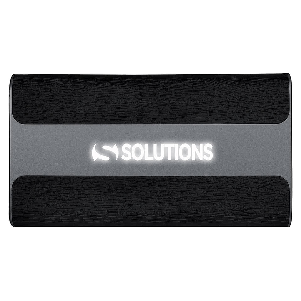 Laser Engraved Light-Up-Your-Logo Power Bank