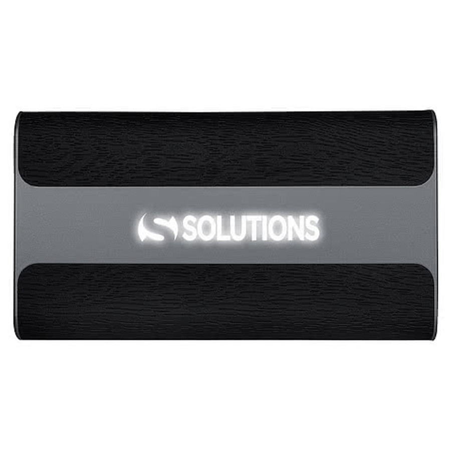 Laser Engraved Light-Up-Your-Logo Power Bank