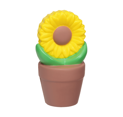 Potted Sunflower Stress Reliever in Yellow/Brown
