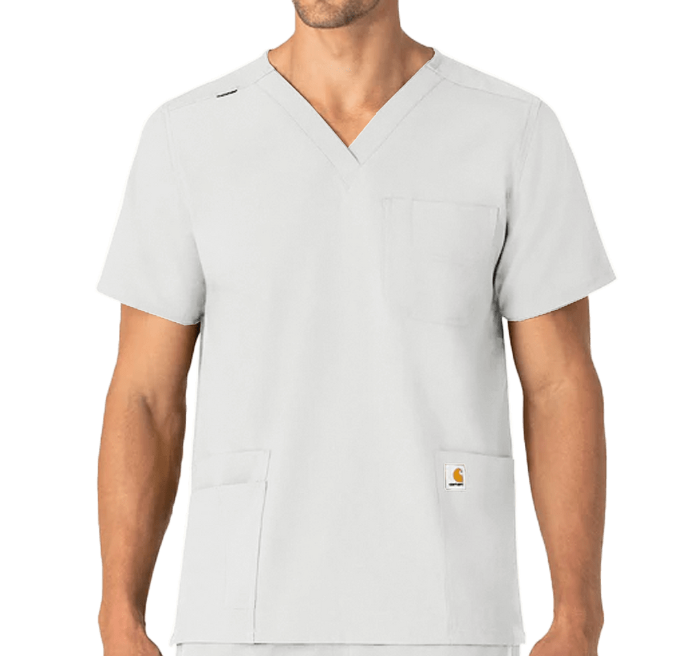 Carhartt Force Essentials Recycled V-Neck Scrub Top-default
