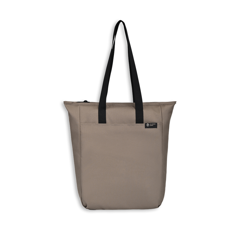 Renew Recycled Zippered Tote Bag-default