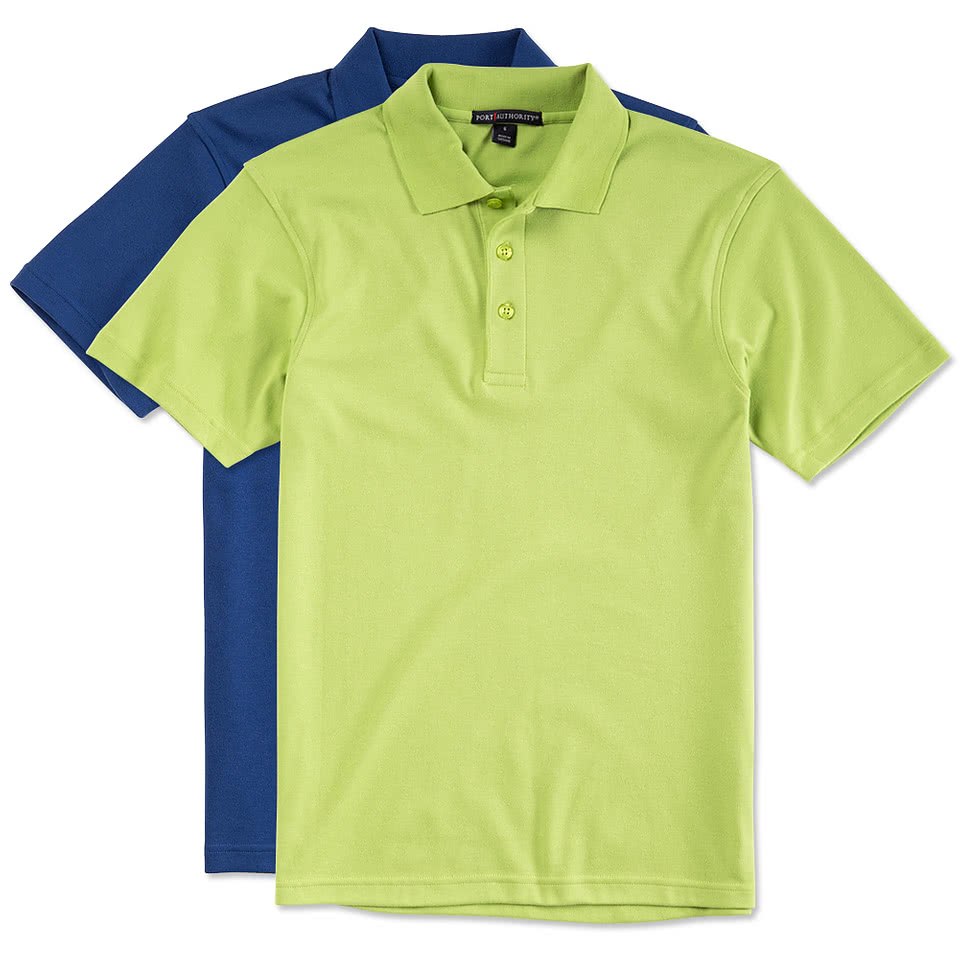 Port Authority Silk Touch Interlock Polo