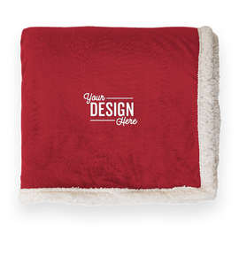 Kanata Original Lambswool Blanket - Color: Garnet