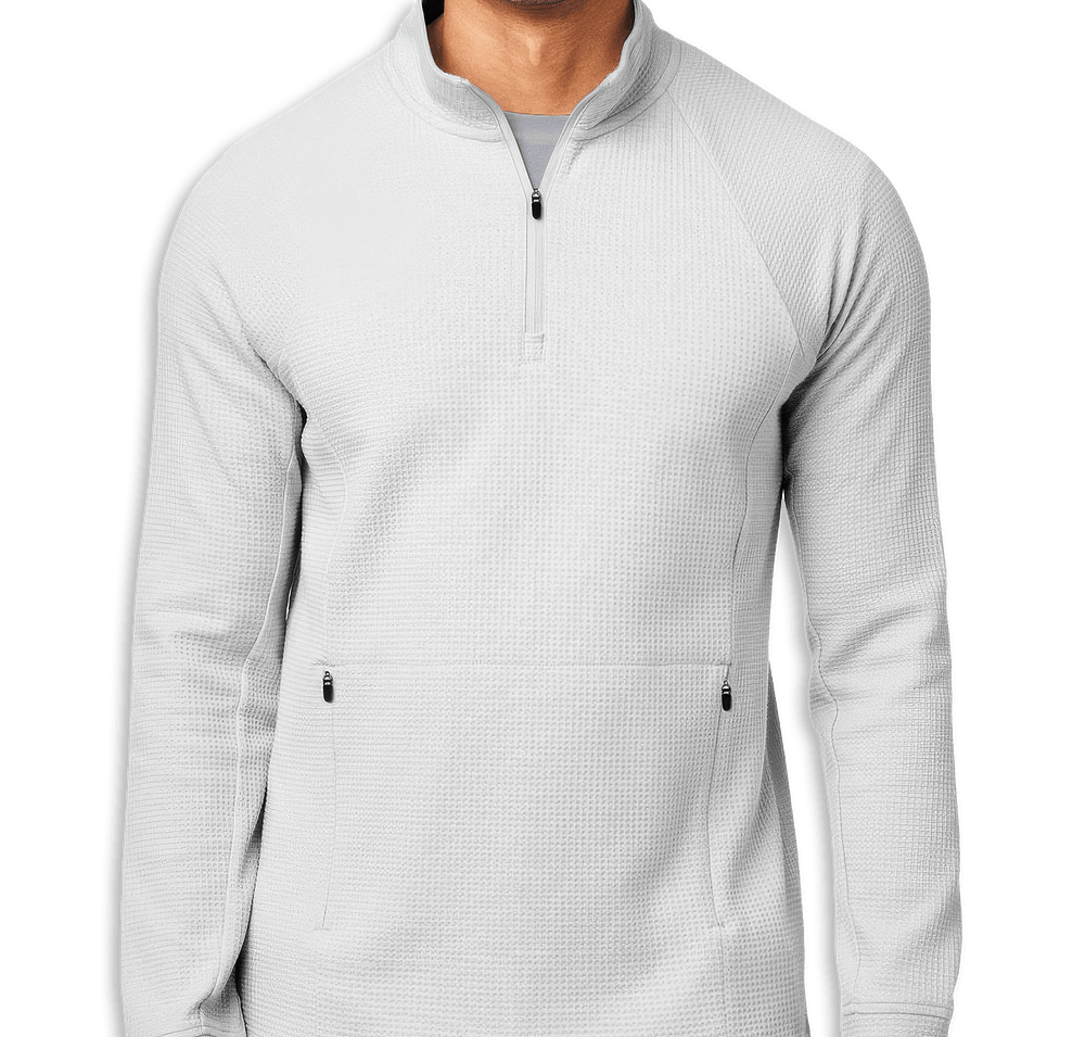North End Rhythm Waffle Quarter Zip Performance Pullover-default