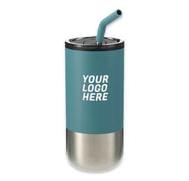16 oz. Lagom Insulated Tumbler with Straw