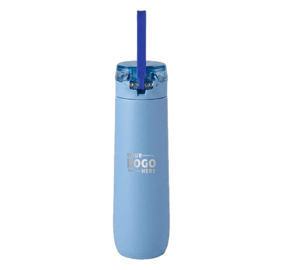 Stanley Laser Engraved 20 oz. Flowstate Spring Water Bottle in Sky Blue