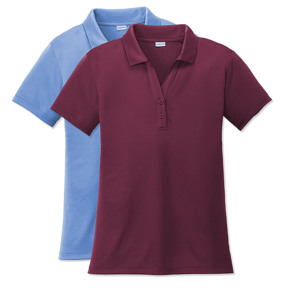 Sport-Tek Women's Competitor Lightweight Performance Polo - Embroidered
