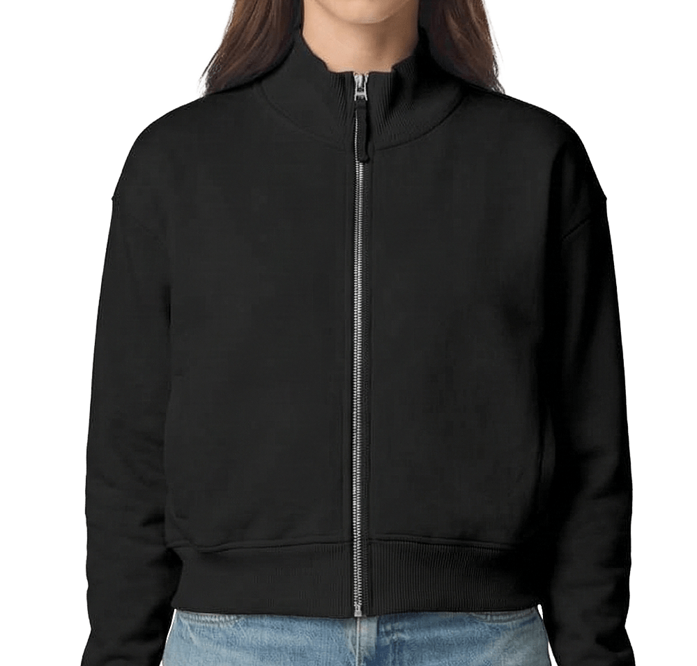 American Apparel Women's Heavyweight French Terry Full Zip Jacket-default
