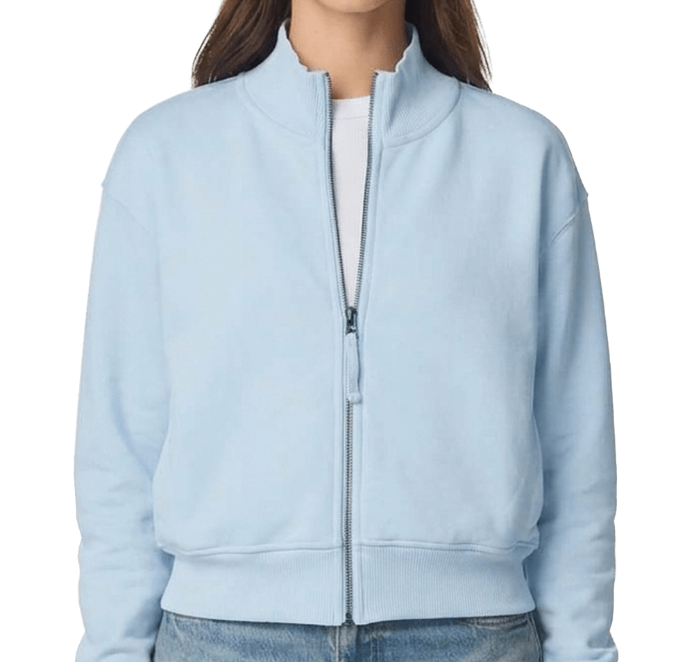 American Apparel Women's Heavyweight French Terry Full Zip Jacket-default