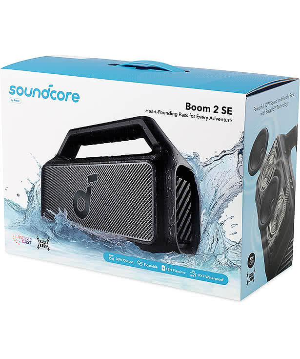 Anker Soundcore Boom BassUp️ 2.0 Bluetooth Speaker